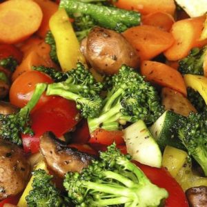 how to cook roasted vegetable salad