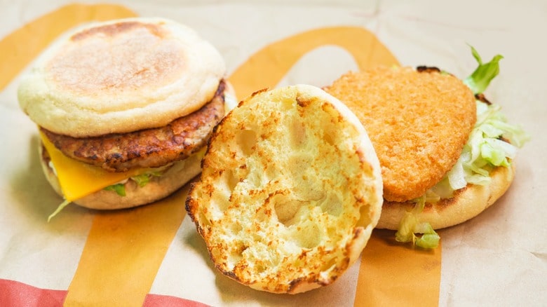 McBrunch Burger ingredients