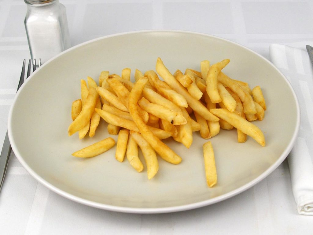 French fries portion control