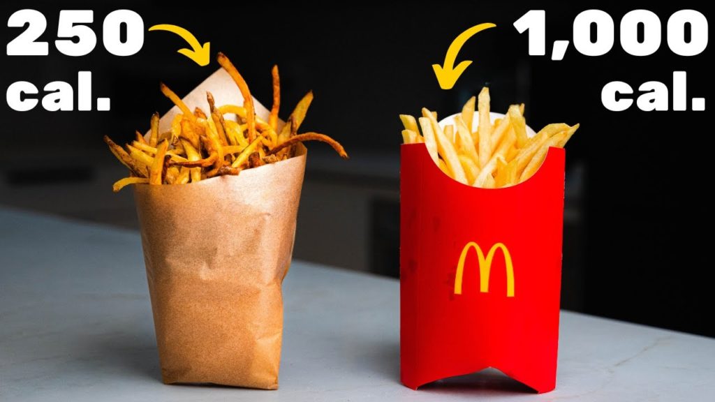 calories in french fries